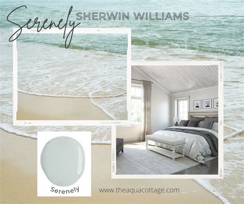 sherwin williams serenely bedroom.